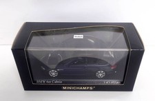 MINICHAMPS 1/43 BMW 6-SERIES CABRIOLET BLUE METALLIC Monacoblau Metallic