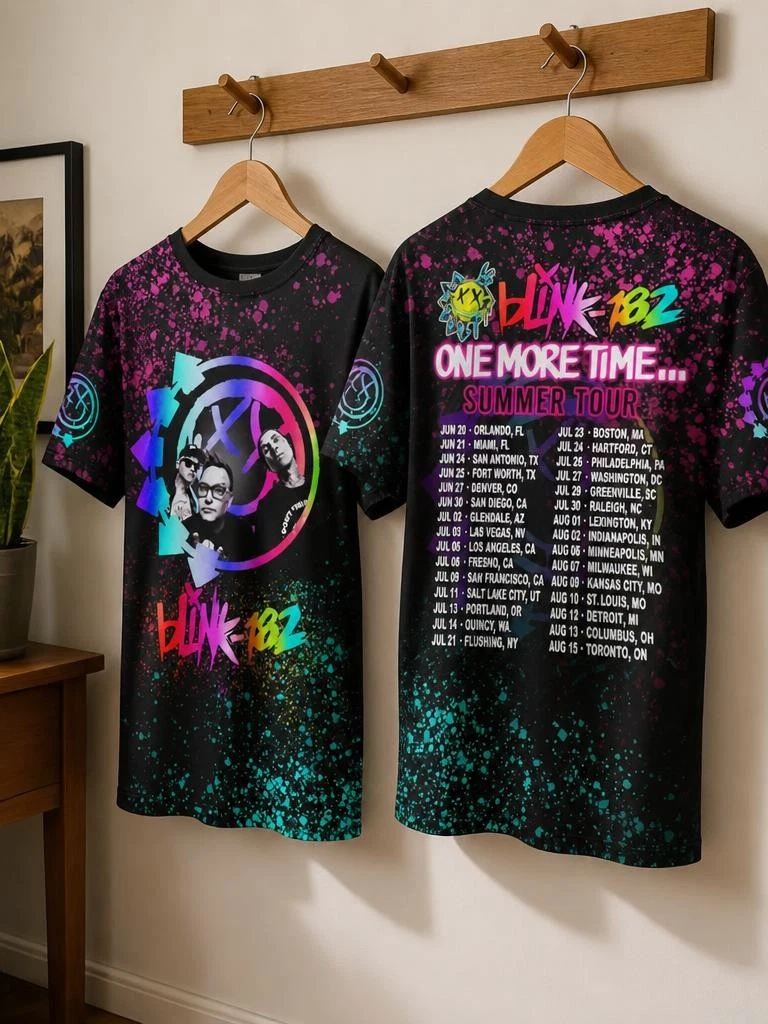 B182 One More Time Summer 3D T-Shirt