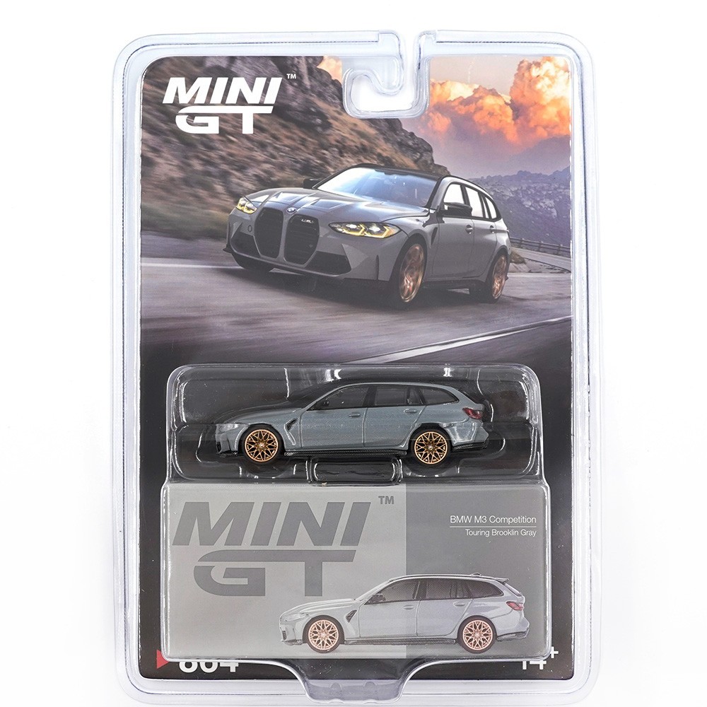 MINI GT BMW M3 COMPETITION 1/64 DIECAST MODEL CAR TOURING BROOKLYN