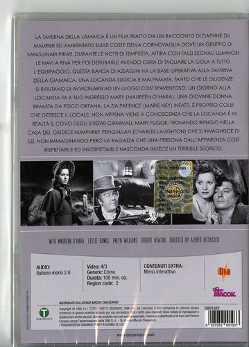 La Taverna Della Jamaica (DVD) (US IMPORT) - Picture 2 of 2