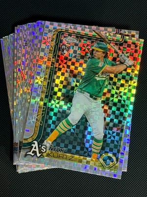2025 Topps Chrome Update X-Fractor You Pick Choose Card FREE SHIPPING