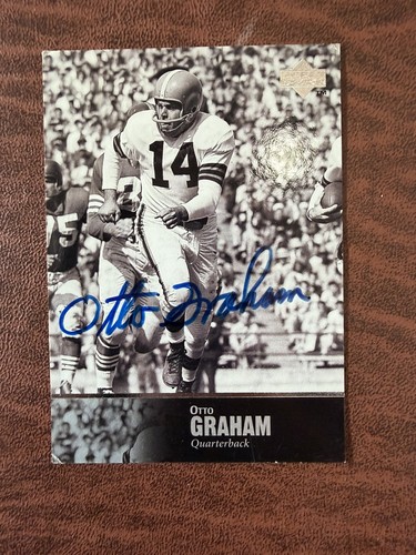 Otto Graham [Autograph] #AL-34 1997 Upper Deck Legends card