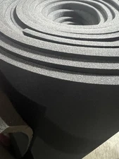 1/2 Inch foam for auto upholstery seats with backing (by the Yard) 54” Wide