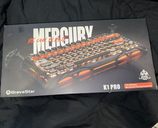 GravaStar K1 Pro Wireless Illuminated Mechanical Keyboard QWERTY English Black