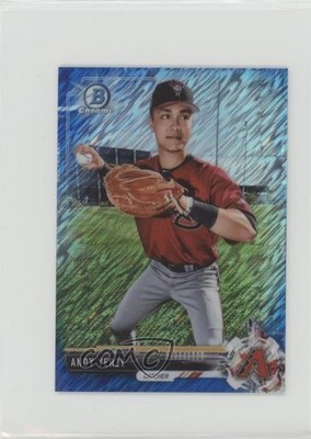 2017 Bowman Chrome Minis Prospects Blue Shimmer Refractor 150/150 Andy Yerzy 4l3