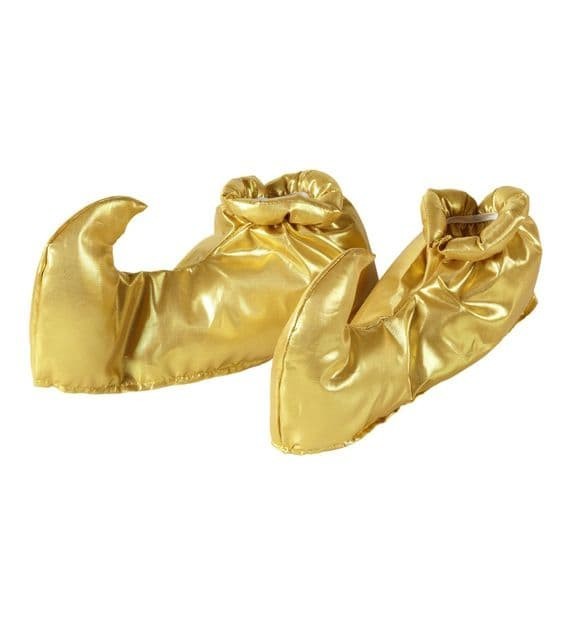 Arabian Genie Shoe Covers Costume Accessory Aladdin Fancy Dress Adult Pair