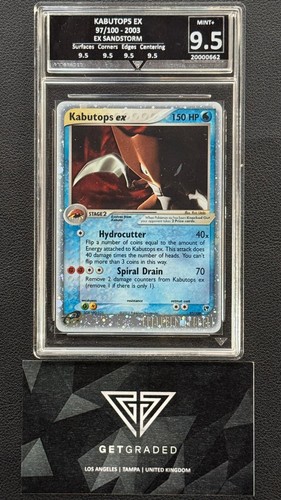 Kabutops ex graded PSA 10 for sale on eBay
