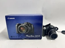 Canon PowerShot S3 IS Digital Camera 6 MP  Lens Error