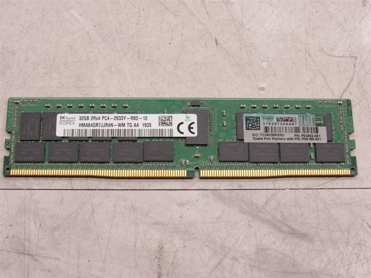 25+ SK hynix Server RAM 32 GB Capacity per Module for sale