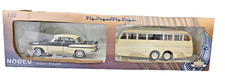 Norev 185724 Simca Vedette 1:18 Scale Chambord Henon Caravan Diecast Brown Boxed