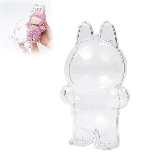 Funda/Funda Protectora Transparente de Peluche para La Bobo The Monsters - Muñeca No Incluida - Imagen 10 de 21