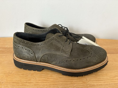 Trussardi Collection scarpe pelle uomo numero 42 Oxford - Foto 2 di 14