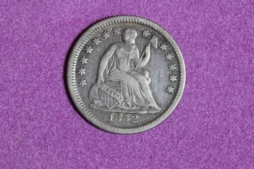 Estate Find 1852 Seated Liberty Half Dime #K59653