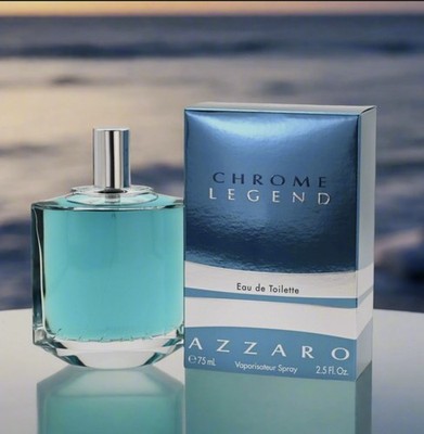 AZZARO CHROME LEGEND Cologne for Men 2.5 oz 75 ml Eau de Toilette