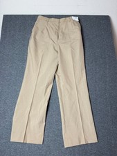 Flying Cross Fechheimer Uniform Pants Khaki Tan Mens 33 29x29 Unhemmed