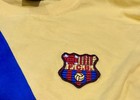 FC Barcelona 1974/75 Retro Away Long Sleeve Shirt Yellow Men’s XL Official — photo 5