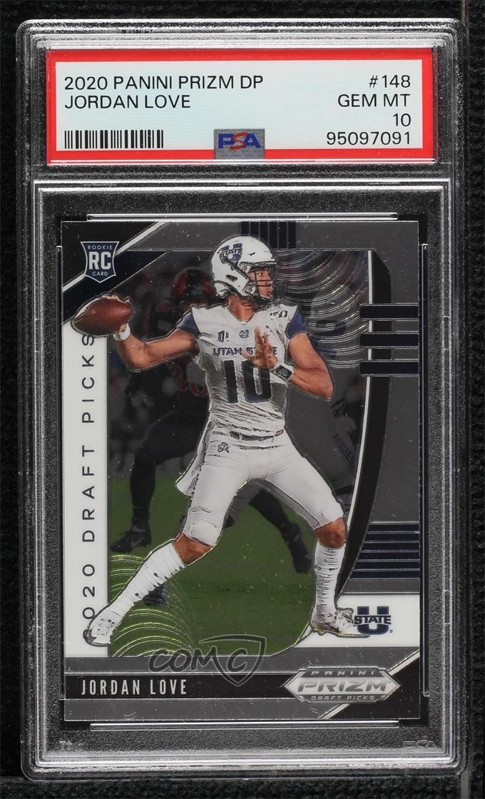 Jordan Love Panini Prizm Draft Picks #148 Base