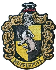 Ata-Boy Harry Potter Hufflepuff Crest 3" Full Color Embroidery Iron-On Patch