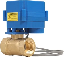 HFS(R) Brass Miniature Ball Valve Normally Closed - 3/4” NPT 15mm Standard Port