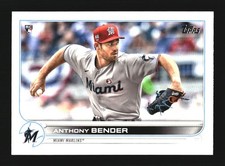 Anthony Bender 2022 Topps #160 RC