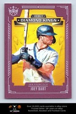 2021 Panini Diamond Kings Debut Diamond Kings Plum Frame #DDK-SG Joey Bart