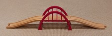 BRIO bridge from set 33052 or 33097 with ascending tracks.
