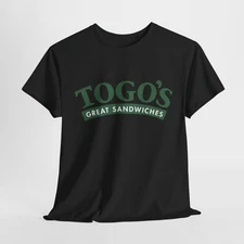 USA Togo’s Sandwiches Restaurant Logo T-Shirt  Graphic Tee S-5XL