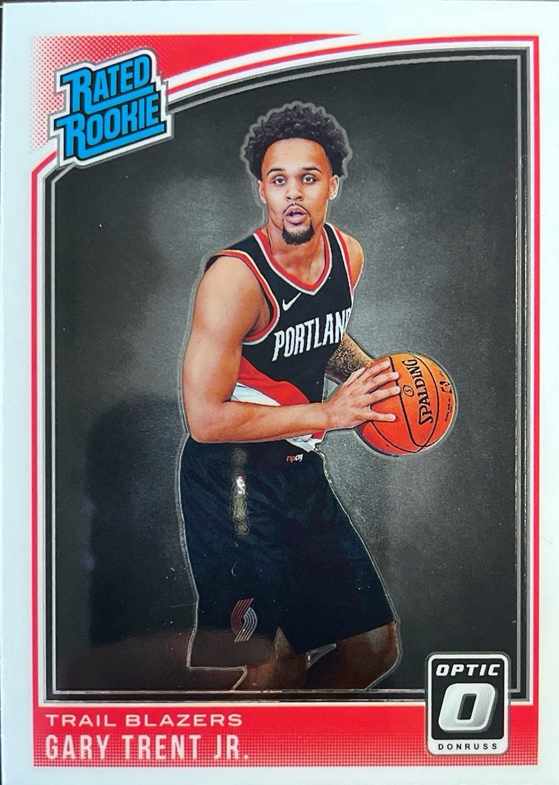 Gary Trent Jr.  Donruss Optic 18-19 #199 Rookie Portland Trail Blazers