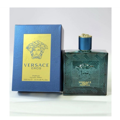 Versace Eros Parfum Spray 3.4 fl oz Regular Size Men's Fragrance