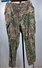 Rattlers Brand Realtree Camo Cargo Hunting Pants Medium Regular Made in USA