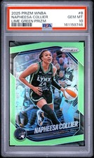 2025 Panini Prizm WNBA Napheesa Collier #8 Lime Prizm /225