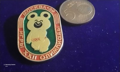 Vintage- OLYMPIC GAMES 1980 Moscow