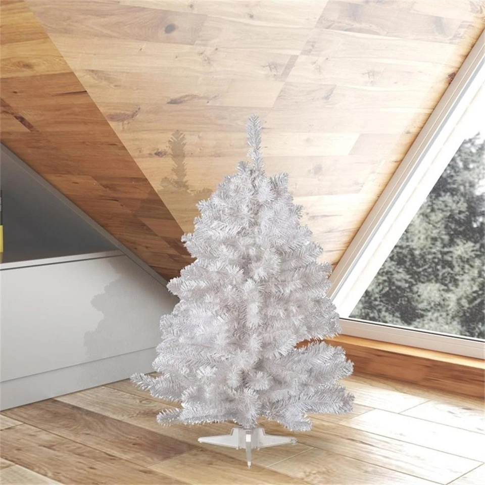 Vickerman 3' x 24" Crystal White Tree 186T - Image 2 of 2