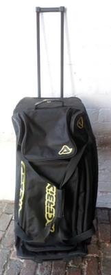 ACERBIS MOTOCROSS LAUFRAD KIT GEAR BAG SCHWARZ GELB 100 LTR ENDURO TRAVEL MX