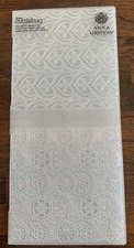 Anna Griffin Cricut Cuttlebug FLOWER BUBBLE Embossing Folder 12” Long Pretty!