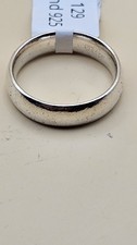 Sterling Silver .925 Comfort Fit Band Size 6.5
