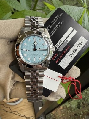 Tudor Black Bay 54 M79000-0001 Lagoon Blue Dial 37mm Steel Watch