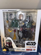 Mafex No. 201 Boba Fett Recovered Armor  Star Wars  The Mandalorian  Sealed