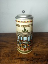 Bundesrepublik Deutschland Bierkrug mit Zinndeckel "Krug"