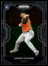 2021 Panini Prizm Andre Scrubb Rookie Houston Astros #54