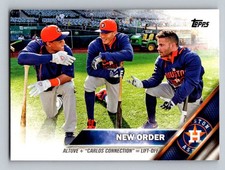 2016 Topps #170 New Order (Jose Altuve / Carlos Correa / Carlos Gomez) CL, CPC