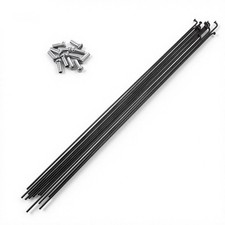12pcs 290mm/11.4inch Stainless Steel Spokes Mountain Bike/Road Bike Steel 14G