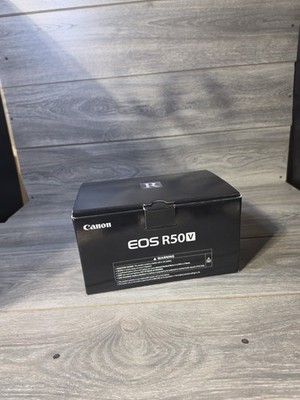 Brand New Open Box Canon EOS R50 V 4K60p Video 24.2MP Mirrorless Camera Body 