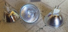 3 X DDS 21V 80W Projector Lamps. 1 New. 2 Used.