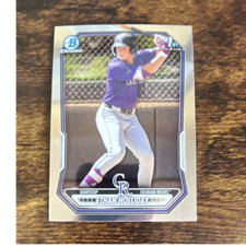 2026 Bowman Chrome Ethan Holliday BCP-1 1st Bowman Colorado Rockies