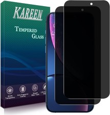 2PCS Privacy Screen Protector for iPhone 16 Pro Max 6.9 Inch Anti Spy Tempered G