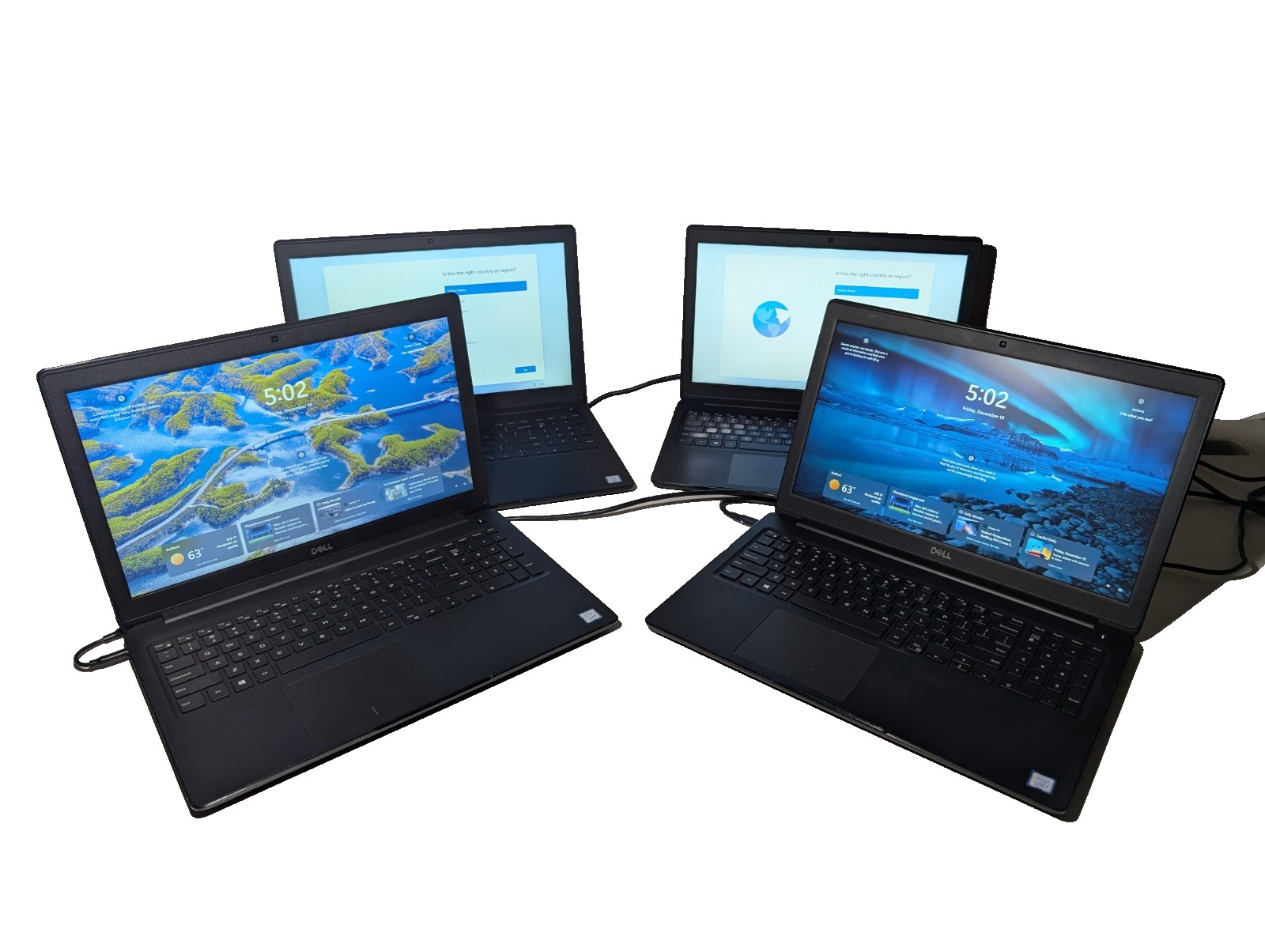 Dell Latitude 3500 Bundle: 4 Laptops