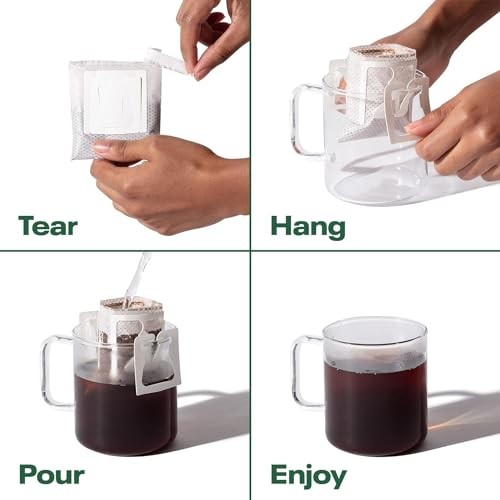 Copper Cow Premium Pour Over Single-Serve Vietnamese Coffee | Churro | Dark - Bild 5 von 7