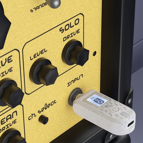 Système de guitare sans fil convivial pour musiciens débutants et professionne - Zdjęcie 3 z 14