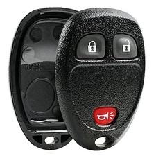 Key Fob Keyless Entry Remote Shell Case  Pad fits Buick/Chevy Avalanche